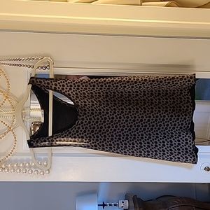 Small tank blouse dark